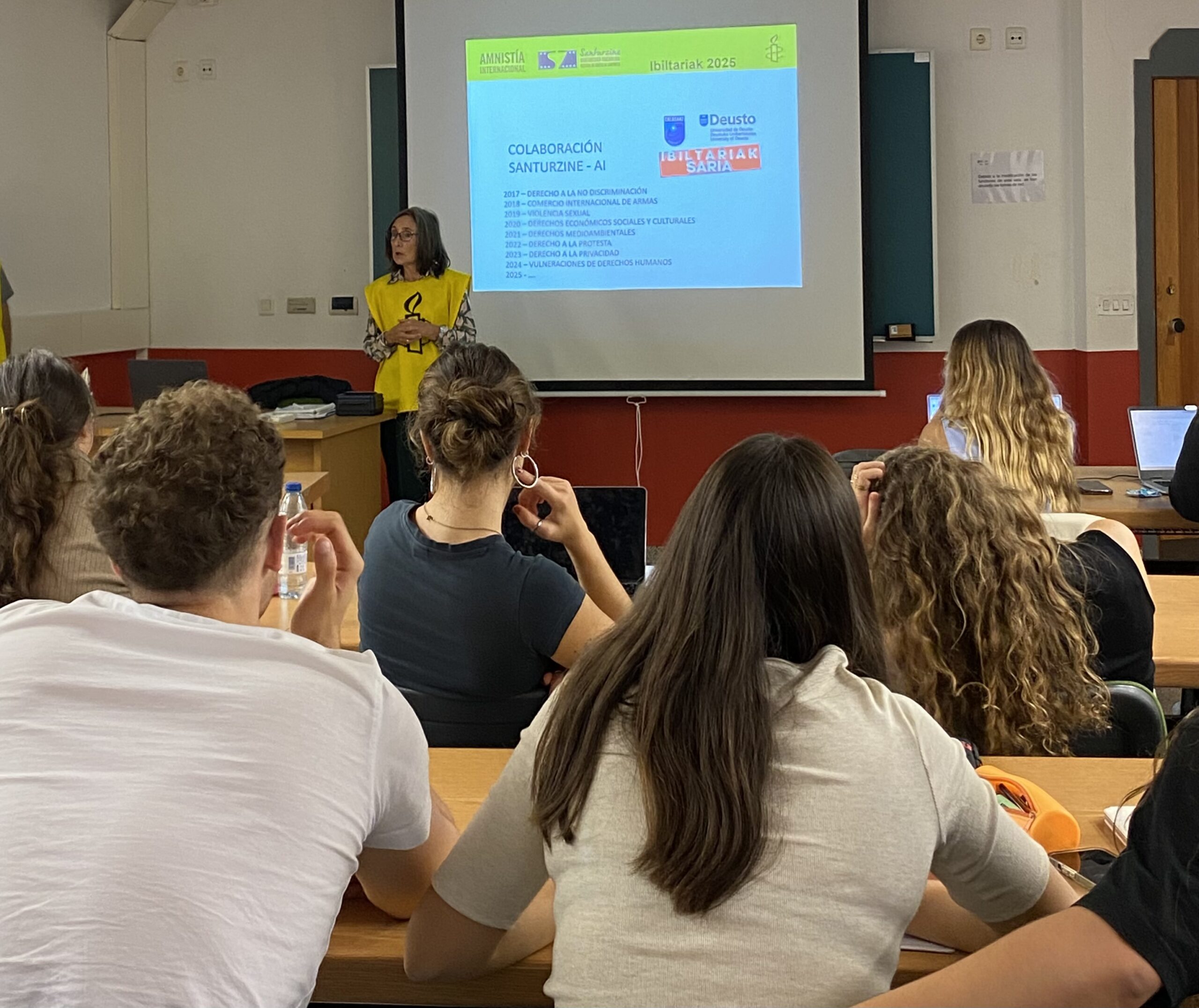 Arrancan las sesiones Ibiltariak en centros educativos